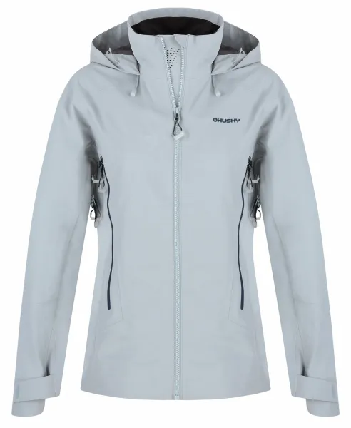 Husky  Nakron L lt. grey, M Dámska outdoorová bunda