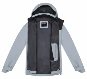 Husky  Nakron L lt. grey, M Dámska outdoorová bunda