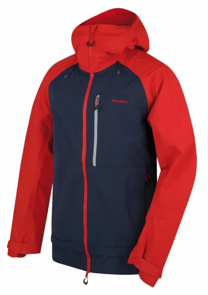 Husky  Nanook M dk. blue/lt. grey, XL Pánska hardshellová bunda