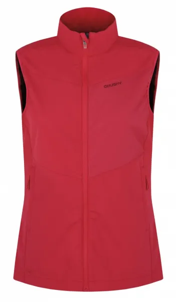 Husky  Salien L lt. blue, M Dámska softshell vesta
