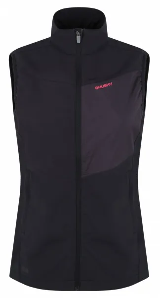 Husky  Salien L lt. blue, M Dámska softshell vesta