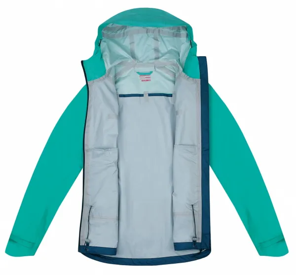 Husky  Lamy L turquoise/blue, XS Dámska outdoorová bunda