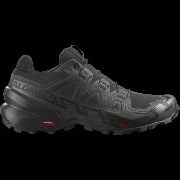 Dámska bežecká trailová obuv SALOMON Speedcross 6 W black black phantom
