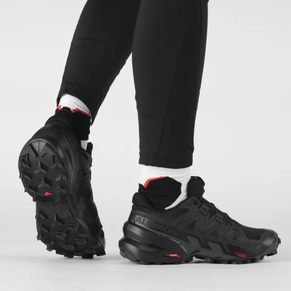Dámska bežecká trailová obuv SALOMON Speedcross 6 W black black phantom