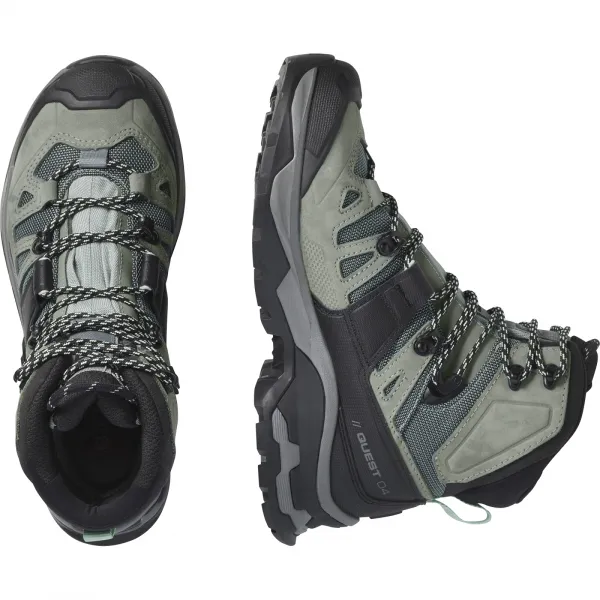 Turistické topánky dámske Salomon Quest 4 GTX - slate/trooper/opal blue