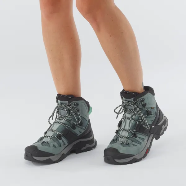 Turistické topánky dámske Salomon Quest 4 GTX - slate/trooper/opal blue