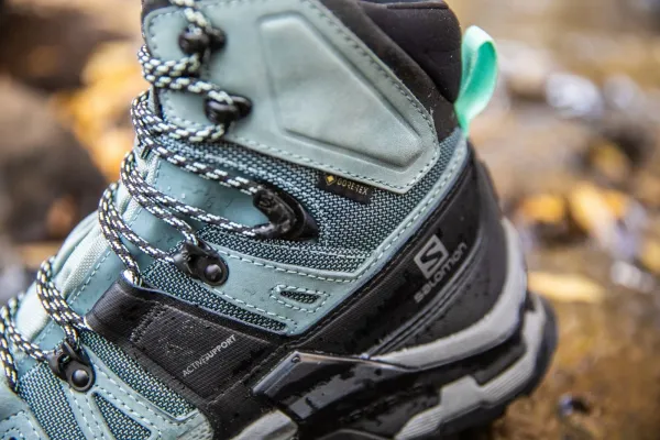 Turistické topánky dámske Salomon Quest 4 GTX - slate/trooper/opal blue