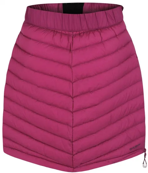 Husky  Frozy L dk. magenta, M Dámska perová sukňa