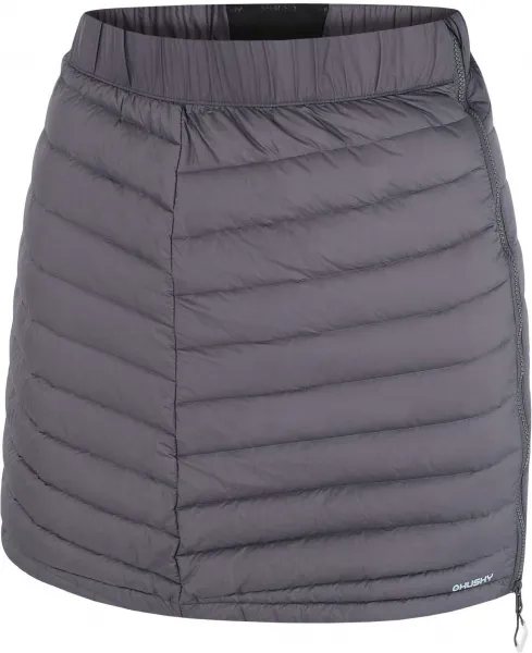 Husky  Frozy L dk. magenta, M Dámska perová sukňa
