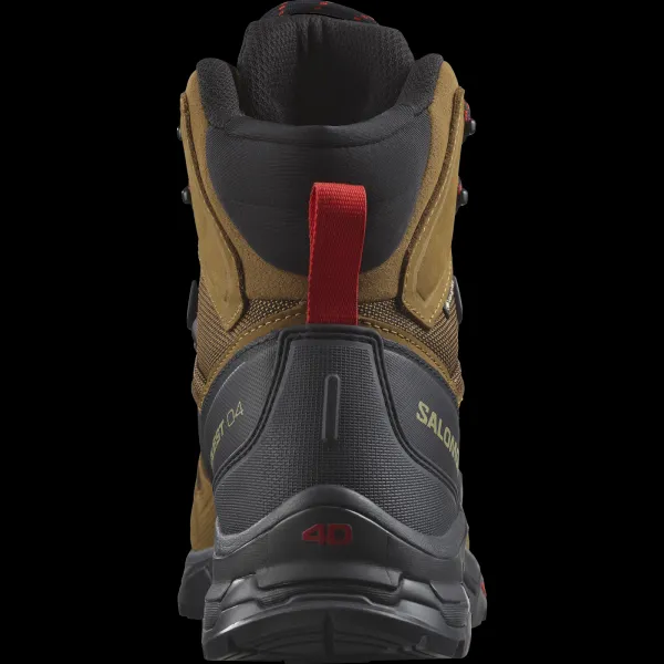 GORE-TEX topánky  Salomon Quest 4 GTX - rubber/black/fiery red