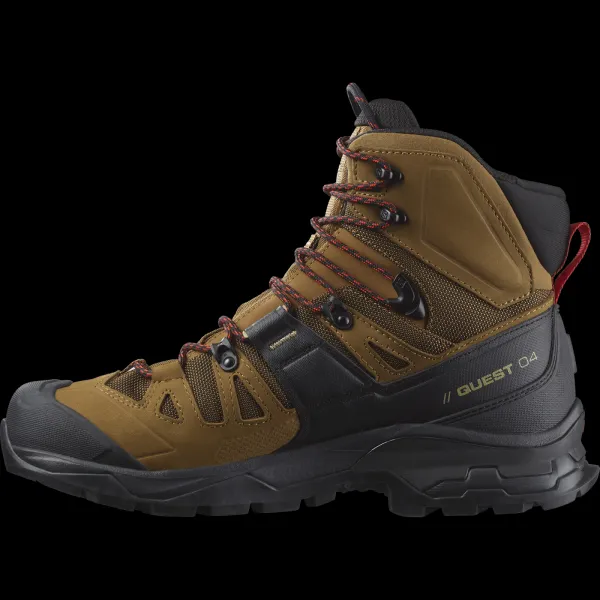 GORE-TEX topánky  Salomon Quest 4 GTX - rubber/black/fiery red