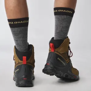 GORE-TEX topánky  Salomon Quest 4 GTX - rubber/black/fiery red