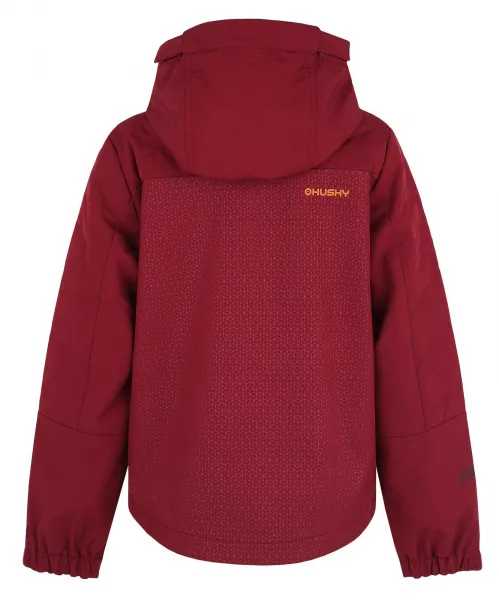 Husky  Salex K black, 122 Detská softshell bunda