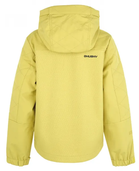 Husky  Salex K black, 122 Detská softshell bunda
