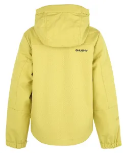 Husky  Salex K black, 122 Detská softshell bunda