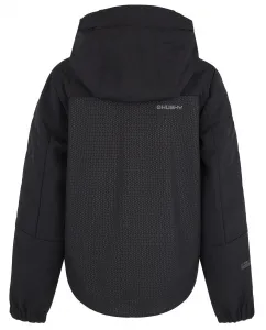 Husky  Salex K black, 122 Detská softshell bunda