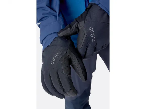 Rab  Storm 2020 black, L Pánske rukavice