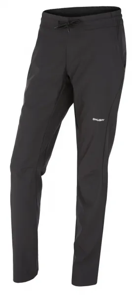 Husky  Speedy Long L tm. bordo, S Dámske outdoorové nohavice