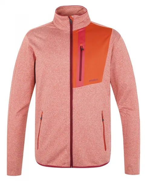 Husky  Ane M dk. brick orange, XL Pánska mikina na zips
