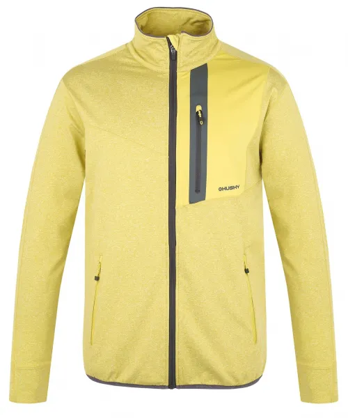 Husky  Ane M dk. brick orange, XL Pánska mikina na zips