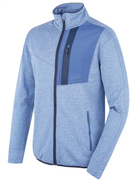Husky  Ane M dk. brick orange, XL Pánska mikina na zips