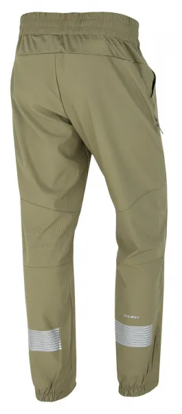 Husky  Speedy Long M tm. khaki, L Pánske outdoorové nohavice
