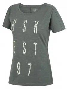 Husky  Tingl L tm. khaki, M Dámske funkčné tričko