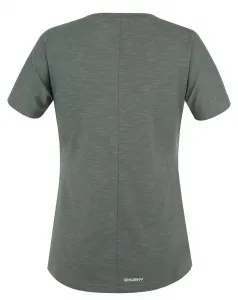 Husky  Tingl L tm. khaki, M Dámske funkčné tričko