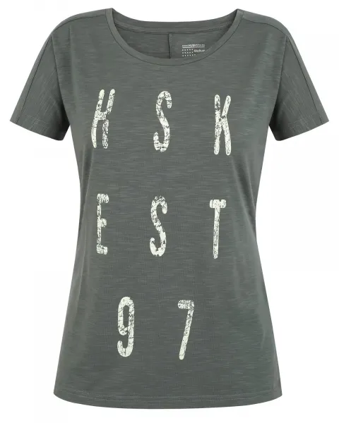 Husky  Tingl L tm. khaki, M Dámske funkčné tričko