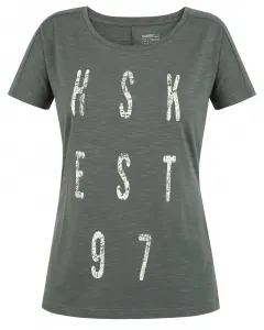 Husky  Tingl L tm. khaki, M Dámske funkčné tričko