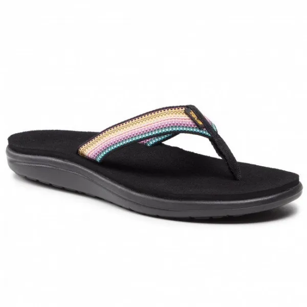 Dámske žabky Teva Voya Flip - antiguous black multi