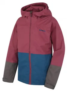 Husky  Nicker K ružová/tm. šedá, 152 Detská hardshell bunda