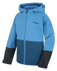 Husky  Nicker K ružová/tm. šedá, 152 Detská hardshell bunda