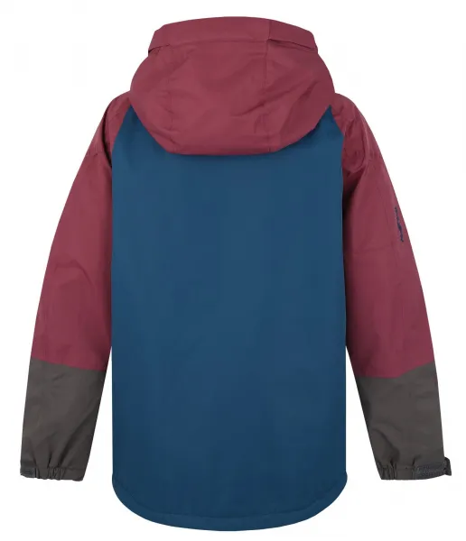 Husky  Nicker K ružová/tm. šedá, 152 Detská hardshell bunda