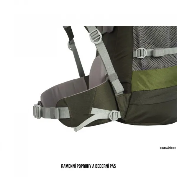 Detský trekingový batoh BOLL Ranger 38 – 52 l – basalt