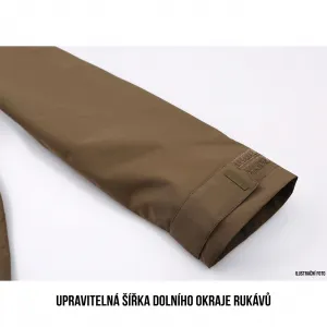 Husky  Nevr L tm. khaki, S Dámsky hardshell kabát
