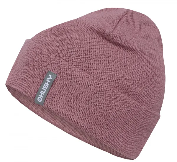 Husky  Merhat 4 black, S-M Dámska merino čiapka