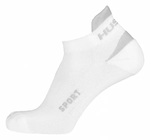 Husky  Šport biela/modrá, M(36-40) Ponožky