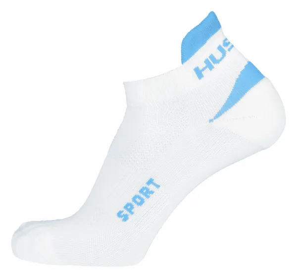 Husky  Šport biela/šedá, L(41-44) Ponožky