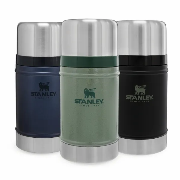 Stanley jedálenská termoska classic series zelená 700 ml