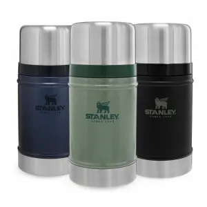 Stanley jedálenská termoska classic series zelená 700 ml