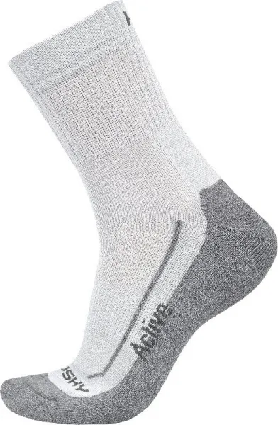 Husky  Active biela, M(36-40) Ponožky