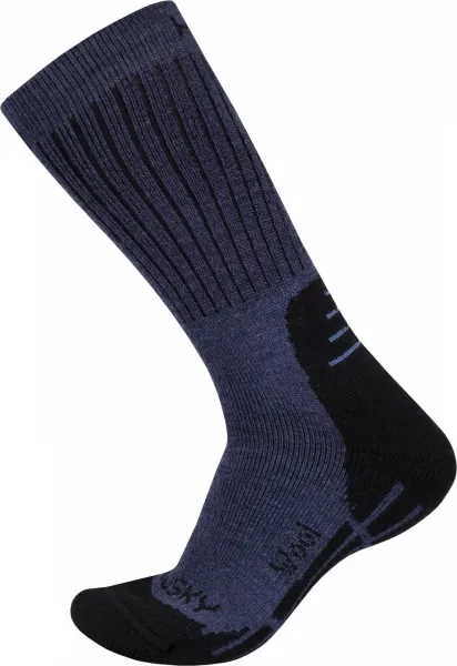 Husky  All Wool sv. šedá, M(36-40) Ponožky