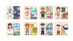 Puzzle Viga 44650 povolania