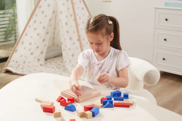 Drevená hra Viga Stavebné bloky 3D