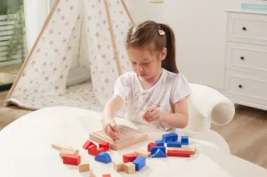 Drevená hra Viga Stavebné bloky 3D