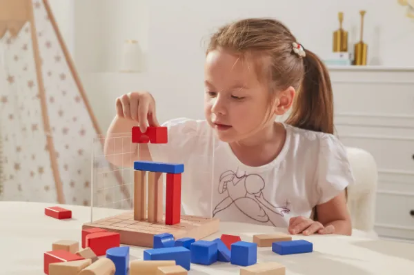 Drevená hra Viga Stavebné bloky 3D