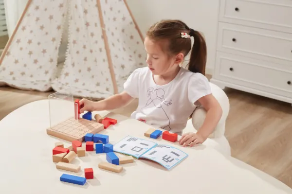 Drevená hra Viga Stavebné bloky 3D
