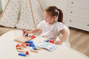 Drevená hra Viga Stavebné bloky 3D