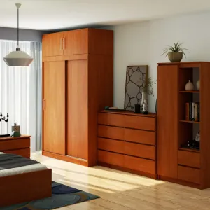 Ak furniture Nástavec na skříň CLP S150 olše 